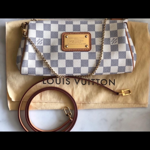 ❗️SOLD❗️Louis Vuitton Eva Damier Azur - Picture 6 of 6
